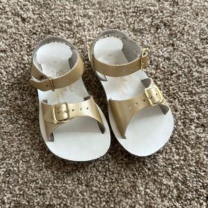 Gold sandals